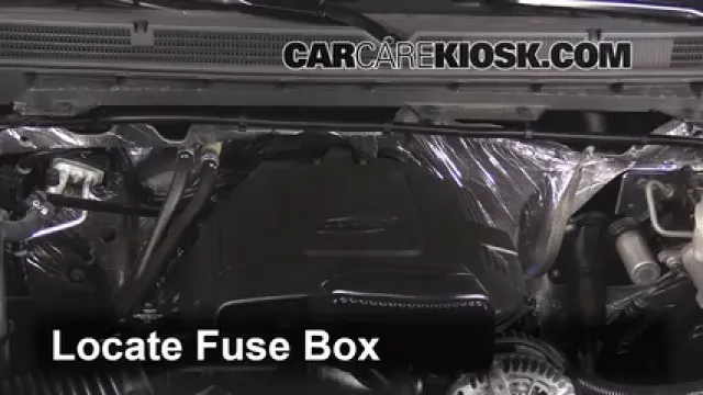 2015 GMC Sierra 2500 HD 6.0L V8 FlexFuel Extended Cab Pickup Fuse (Engine) Replace
